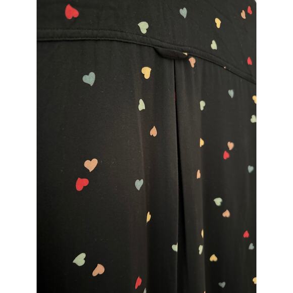 Rails Rocsi Rainbow Sweetheart Long Sleeve Button Front Top Size Medium - Picture 9 of 10